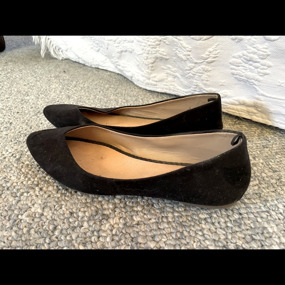 Black flats